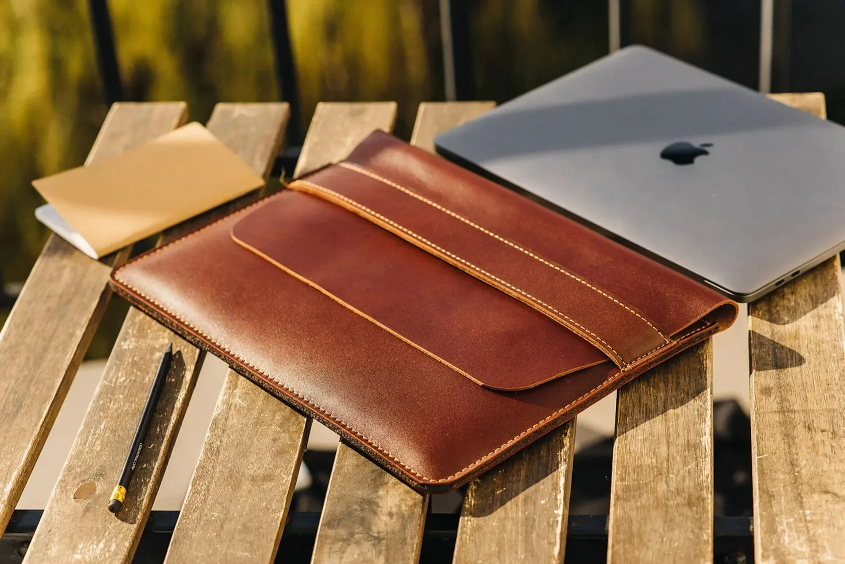 Шкіряний чохол-конверт для MacBook | Sleeve, фото 8 — Skin&Skin