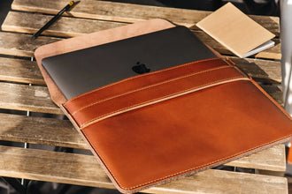 Шкіряний чохол-конверт для MacBook | Sleeve, фото 9 — Skin&Skin