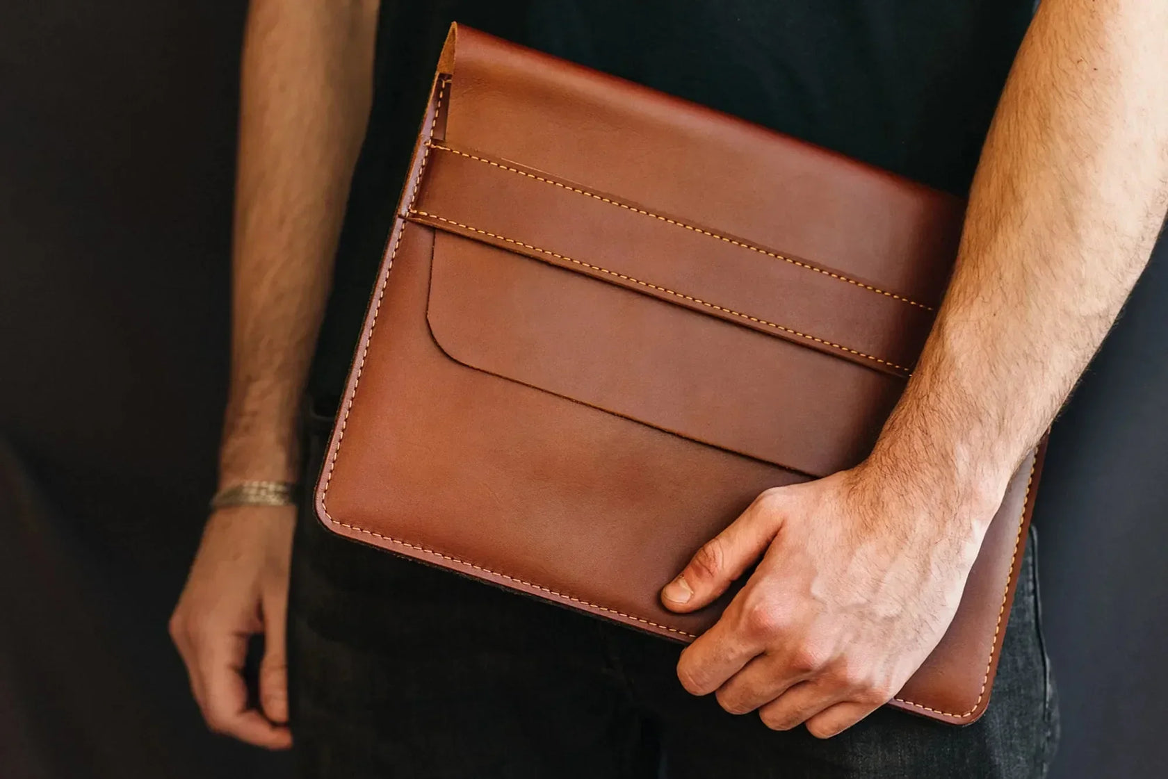 Шкіряний чохол-конверт для MacBook | Sleeve, фото 3 — Skin&Skin