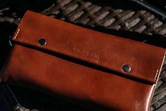 Поясна чоловіча сумка Crossbody M із натуральної шкіри, фото 28 — Skin&Skin