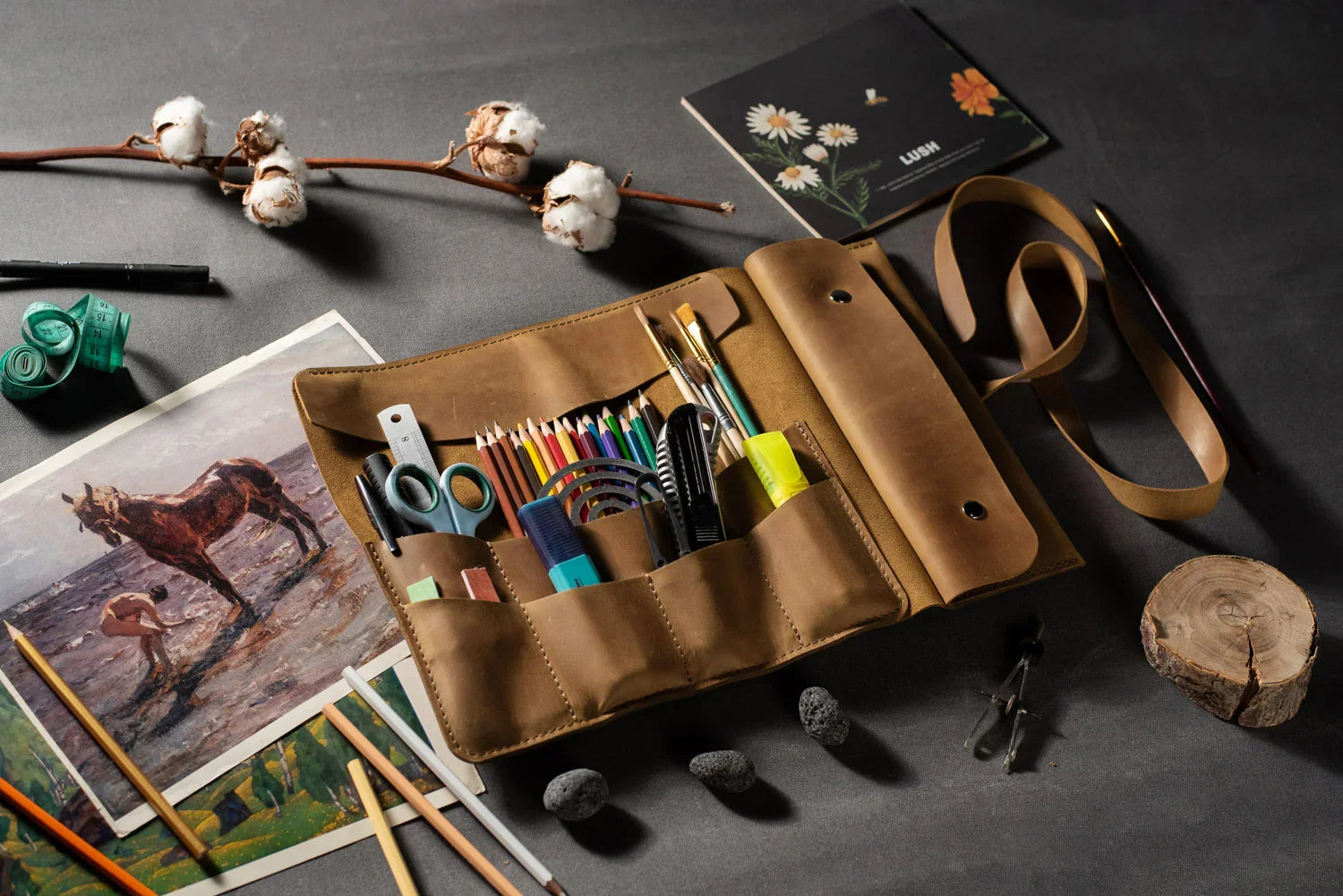 Скрутка художника зі шкіри Crazy Horse