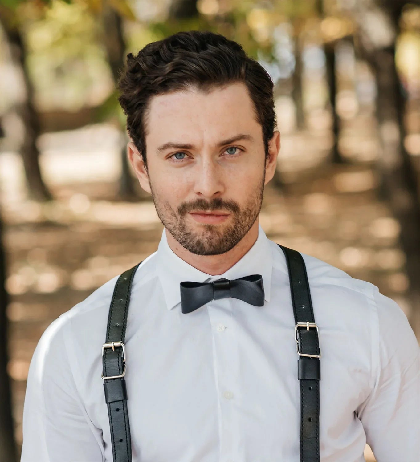 Шкіряний метелик з гладкої шкіри