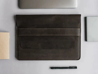 Чохол-папка для MacBook з натуральної шкіри Crazy Horse | Sleeve, фото 22 — Skin&Skin