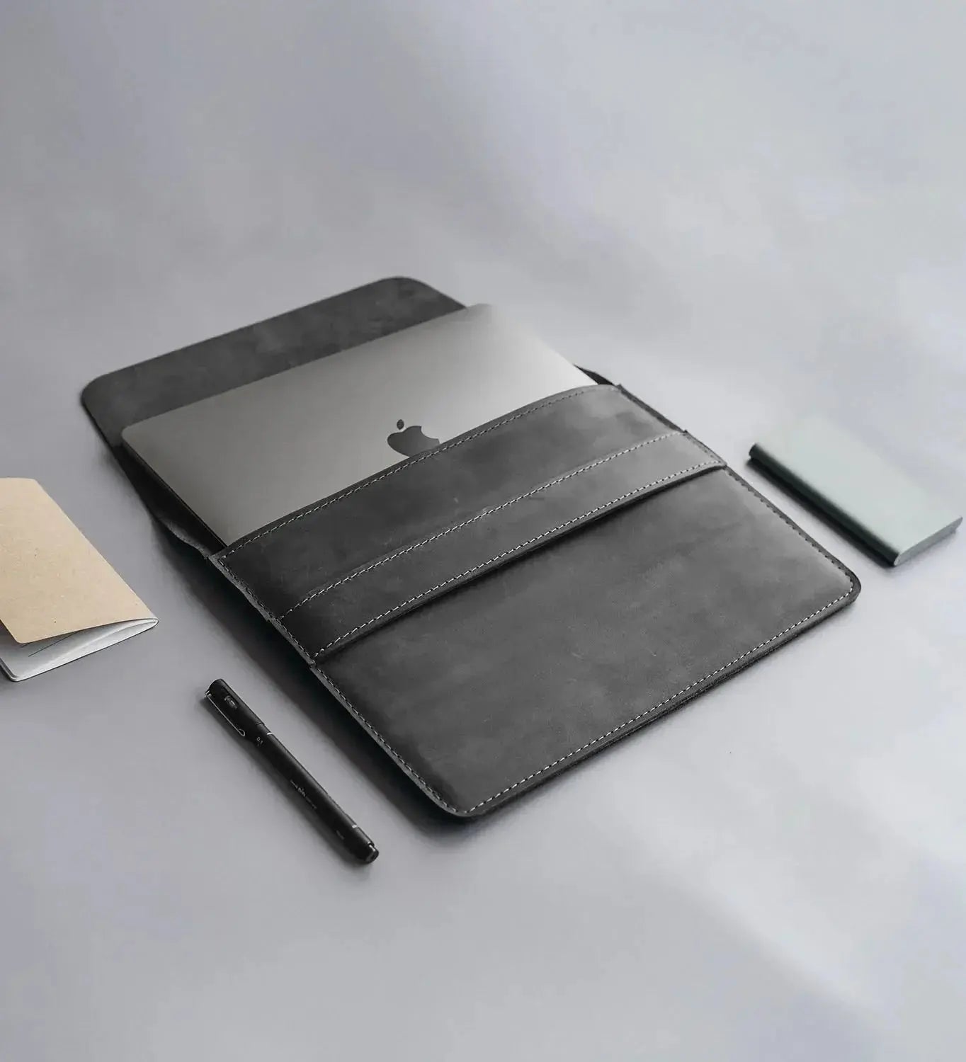 Чохол-папка для MacBook з натуральної шкіри Crazy Horse | Sleeve, фото 29 — Skin&Skin