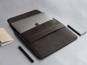 Чохол-папка для MacBook з натуральної шкіри Crazy Horse | Sleeve, фото 21 — Skin&Skin