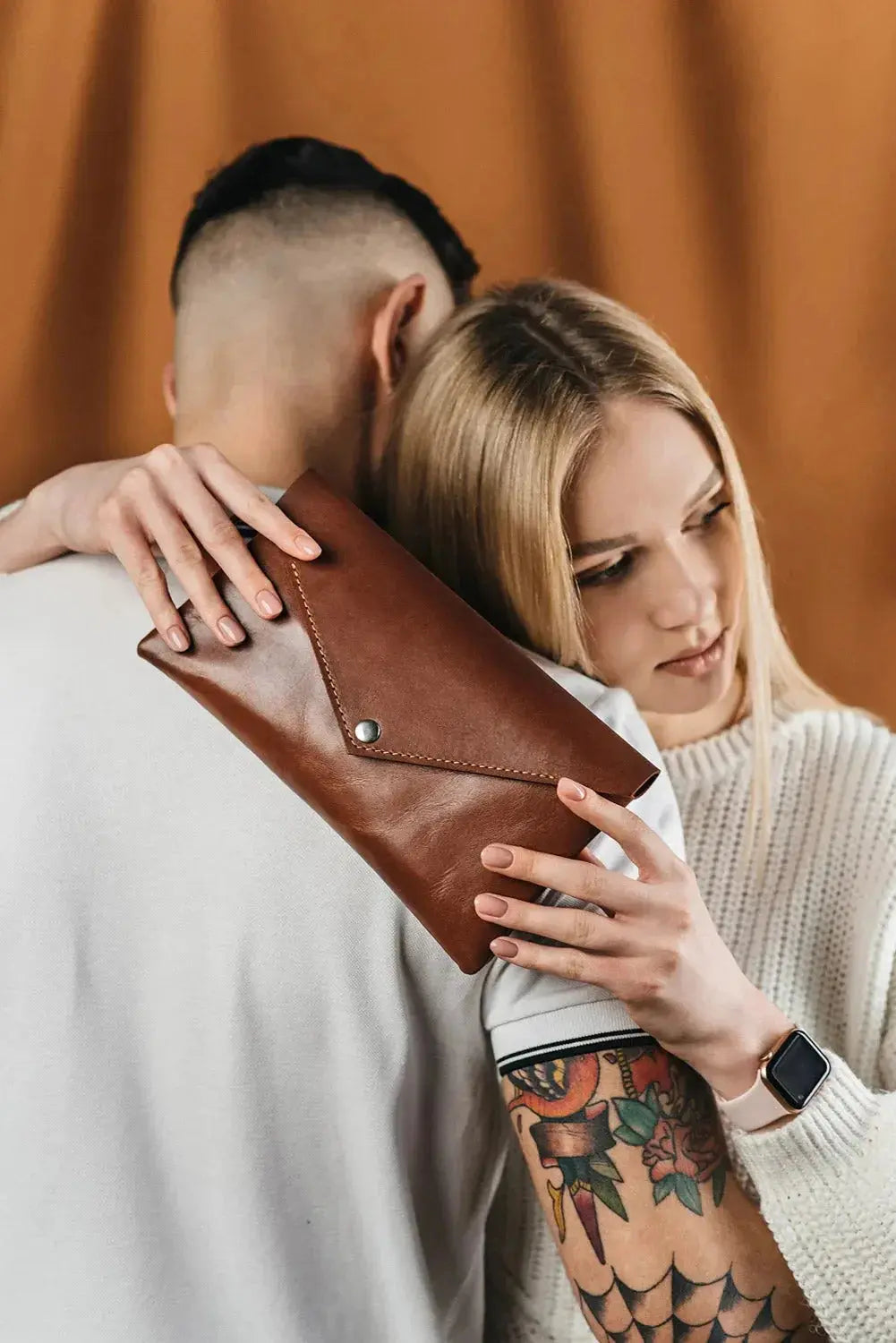 Шкіряна жіноча сумка-трансформер на пояс і через плече | Crossbody-конверт, фото 18 — Skin&Skin