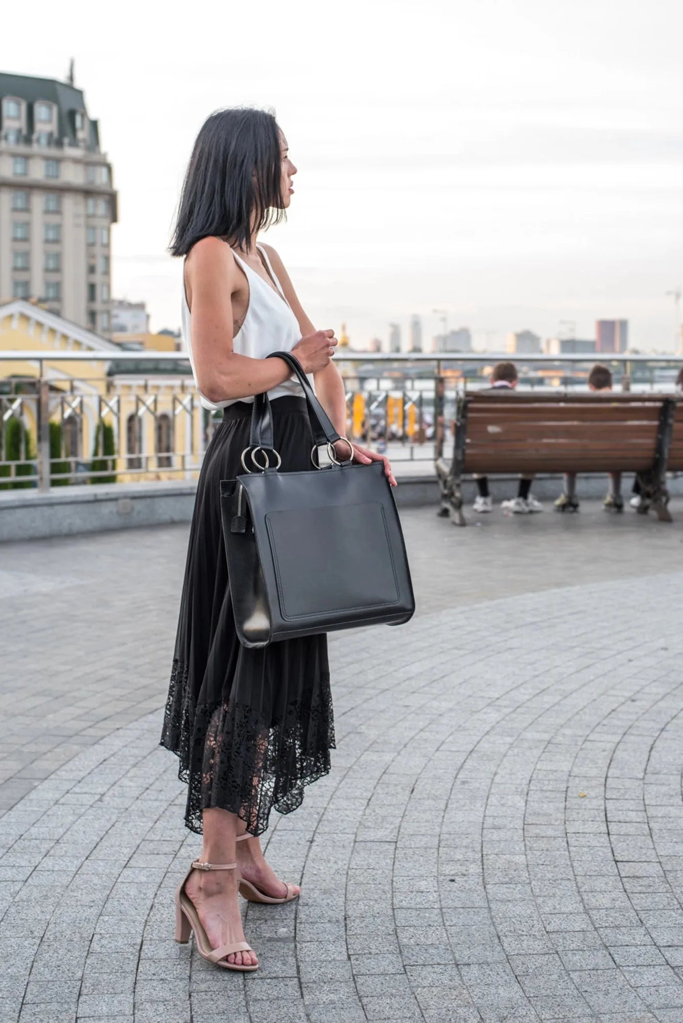 Жіноча сумка Confident з класичної шкіри, фото 20 — Skin&Skin