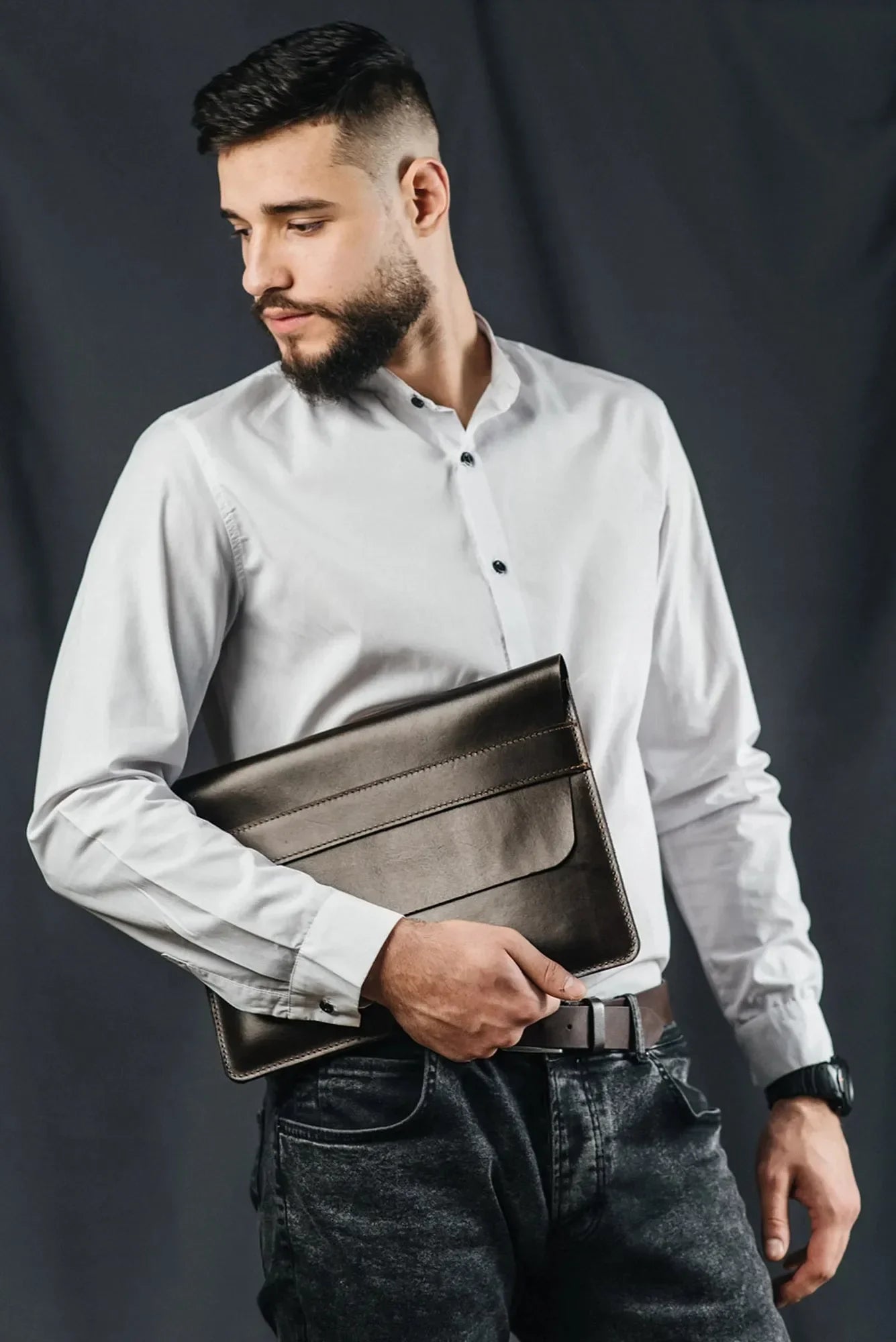 Шкіряний чохол-конверт для MacBook | Sleeve, фото 24 — Skin&Skin