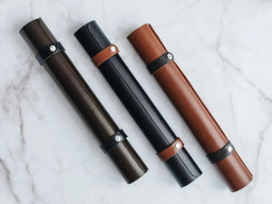 Leather Deskpad | Smooth | Cognac - Skin and Skin