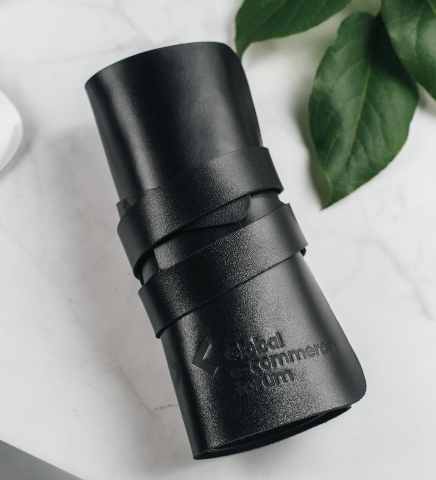 Згорток для ручок та олівців з натуральної гладкої шкіри, фото 5 — Skin&Skin