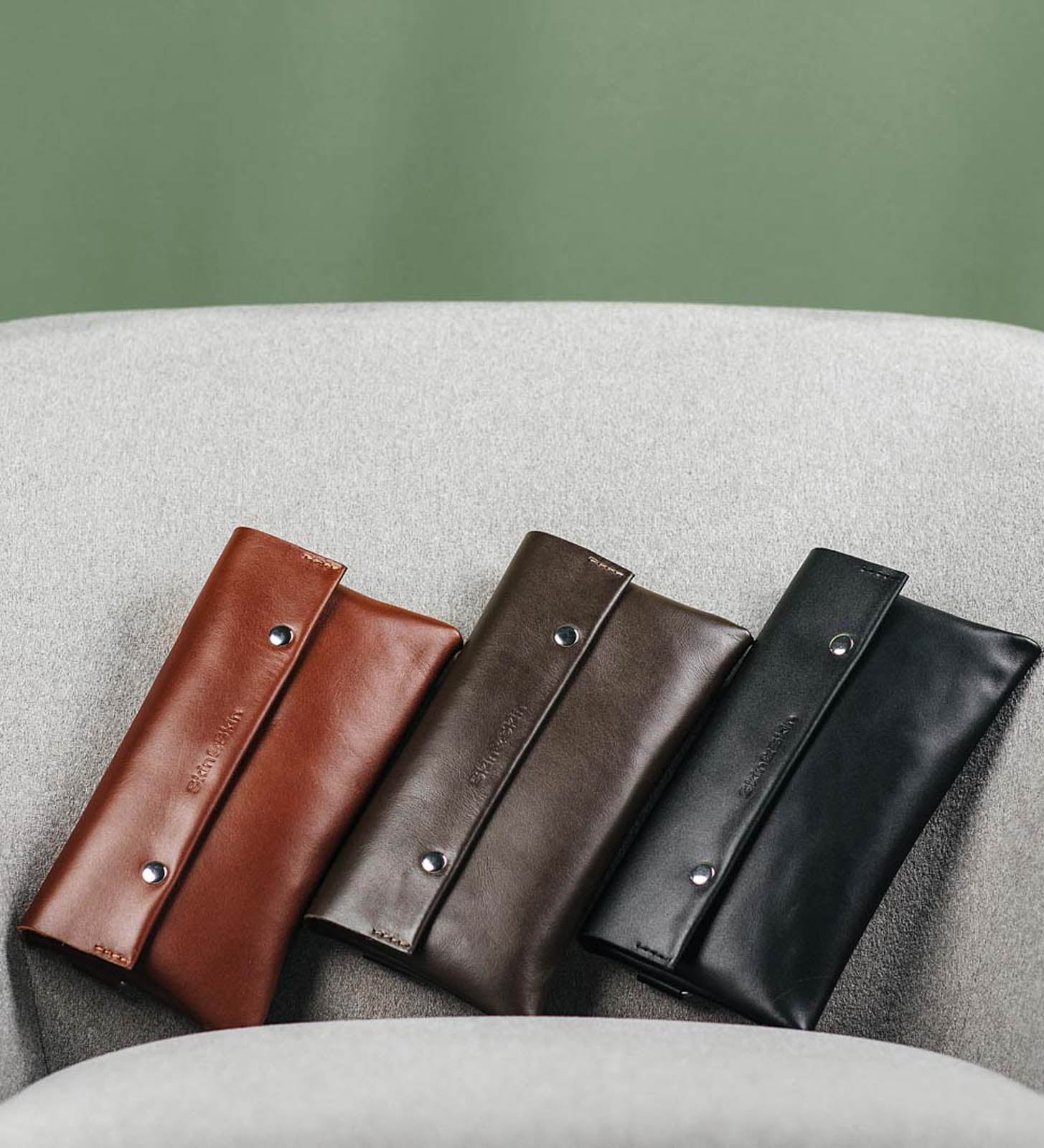 Поясна чоловіча сумка Crossbody M із натуральної шкіри, фото 22 — Skin&Skin