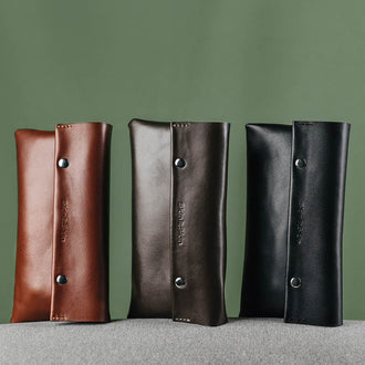 Поясна чоловіча сумка Crossbody M із натуральної шкіри, фото 14 — Skin&Skin