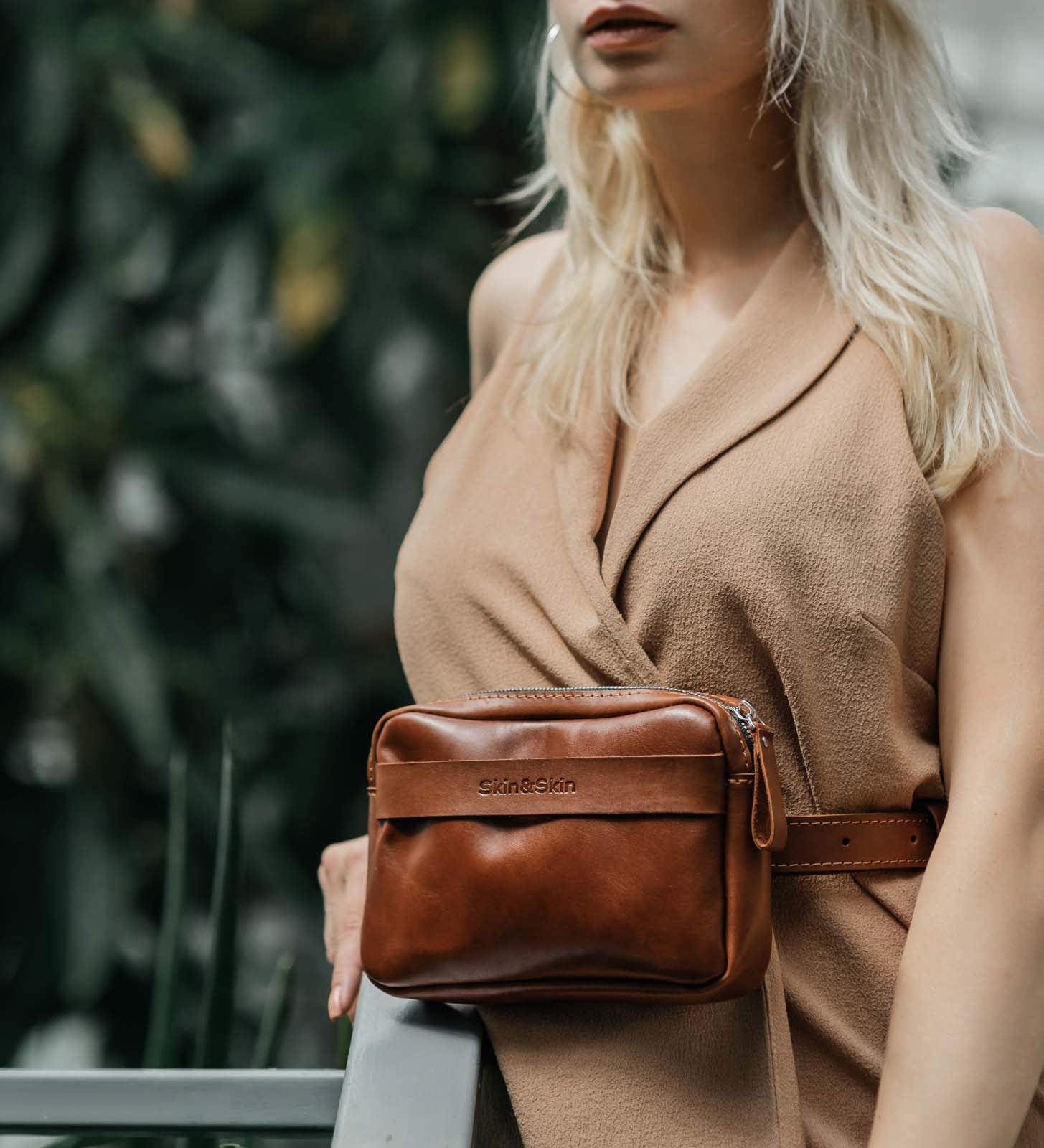 Шкіряна жіноча сумка на пояс зі знімним ремінцем | Go Bag, фото 26 — Skin&Skin