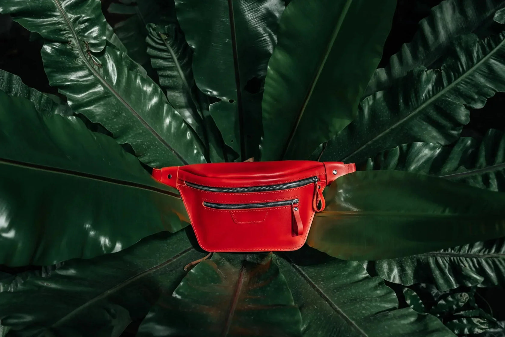 Поясна сумка Bum Bag з класичної шкіри для жінок та чоловіків, фото 44 — Skin&Skin