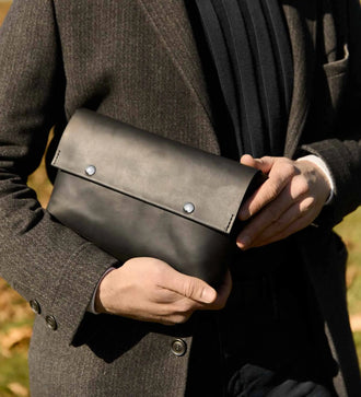 Crossbody L – чоловіча сумка з матової шкіри 3 в 1, фото 21 — Skin&Skin