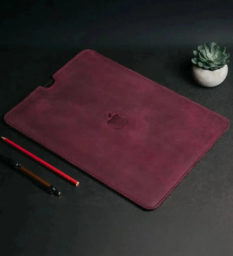 Чохол для MacBook та iPad зі шкіри Crazy Horse із вовняною підкладкою | Flatcase, фото 38 — Skin&Skin