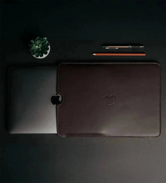 Тонкий шкіряний чохол для MacBook та iPad із повстяною підкладкою | FlatCase, фото 13 — Skin&Skin