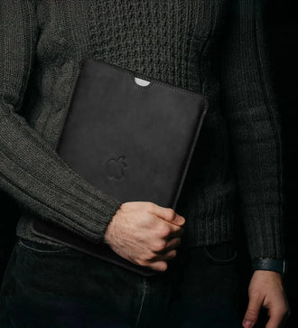 Чохол для MacBook та iPad зі шкіри Crazy Horse із вовняною підкладкою | Flatcase, фото 13 — Skin&Skin