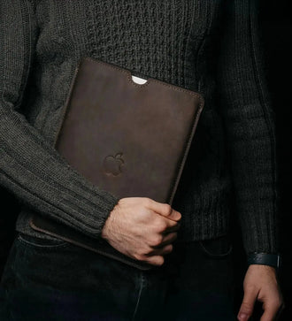 Чохол для MacBook та iPad зі шкіри Crazy Horse із вовняною підкладкою | Flatcase, фото 22 — Skin&Skin