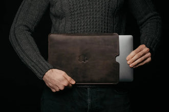 Чохол для MacBook та iPad зі шкіри Crazy Horse із вовняною підкладкою | Flatcase, фото 23 — Skin&Skin