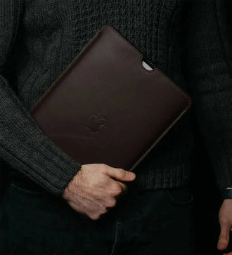 Тонкий шкіряний чохол для MacBook та iPad із повстяною підкладкою | FlatCase, фото 10 — Skin&Skin