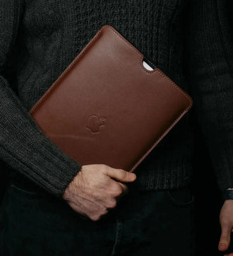 Тонкий шкіряний чохол для MacBook та iPad із повстяною підкладкою | FlatCase, фото 20 — Skin&Skin