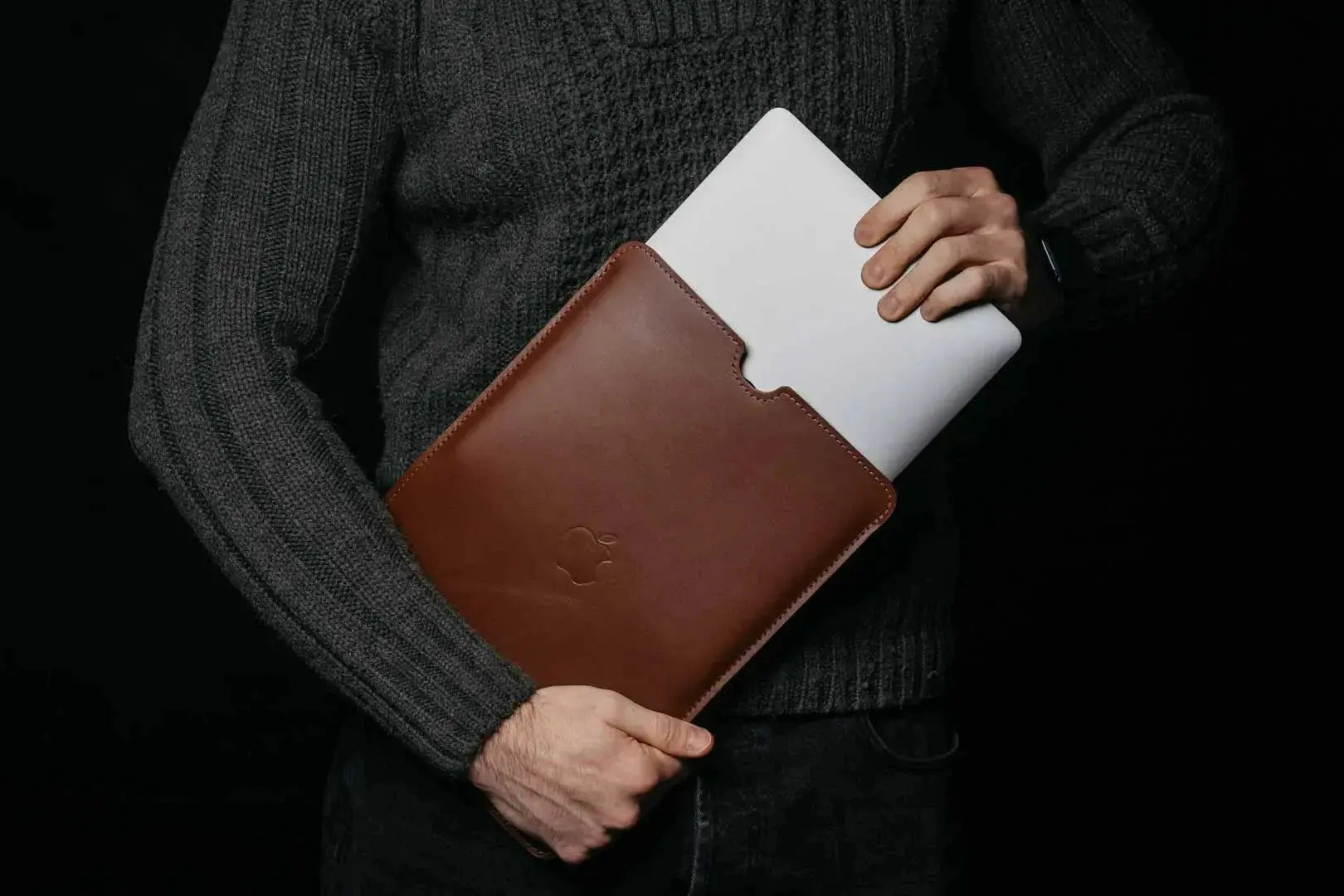 Тонкий шкіряний чохол для MacBook та iPad із повстяною підкладкою | FlatCase, фото 22 — Skin&Skin