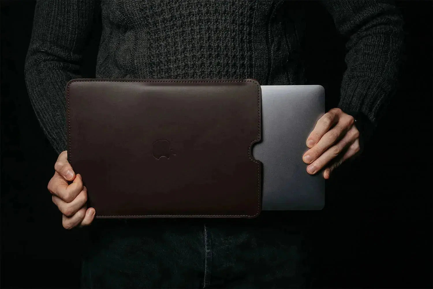 Тонкий шкіряний чохол для MacBook та iPad із повстяною підкладкою | FlatCase, фото 15 — Skin&Skin