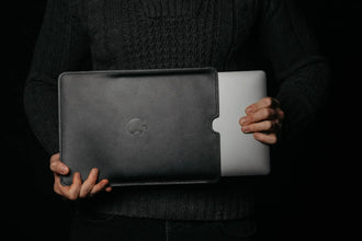 Тонкий шкіряний чохол для MacBook та iPad із повстяною підкладкою | FlatCase, фото 6 — Skin&Skin