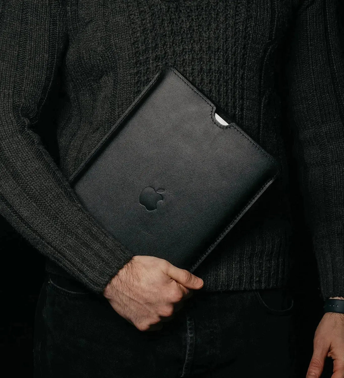 Шкіряний чохол для iPad з підкладкою з повсті | FlatСase, фото 2 — Skin&Skin