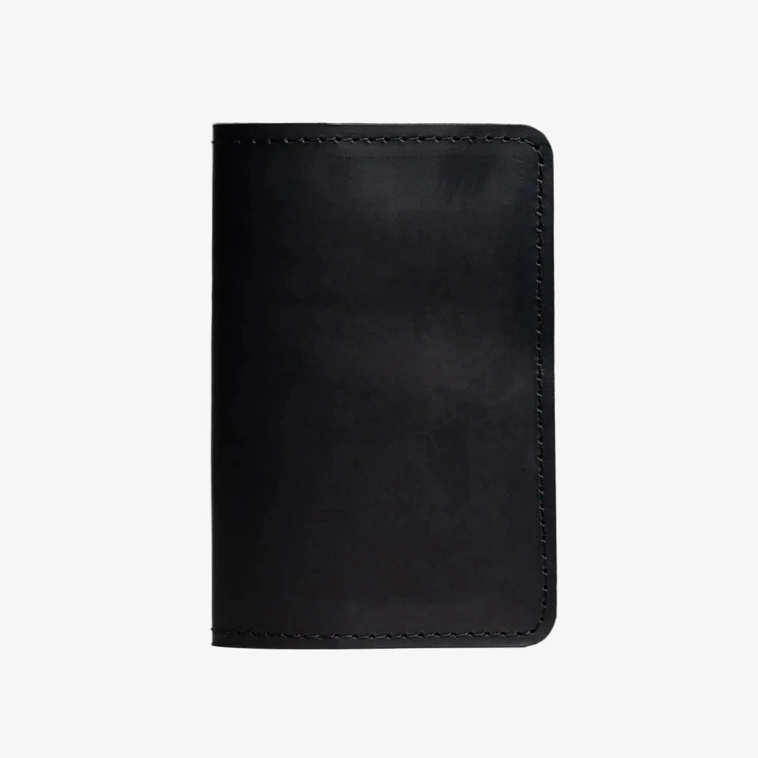 Distressed Leather Notebook cover A6, A5, B5, B6, A4 | Black - Skin and Skin
