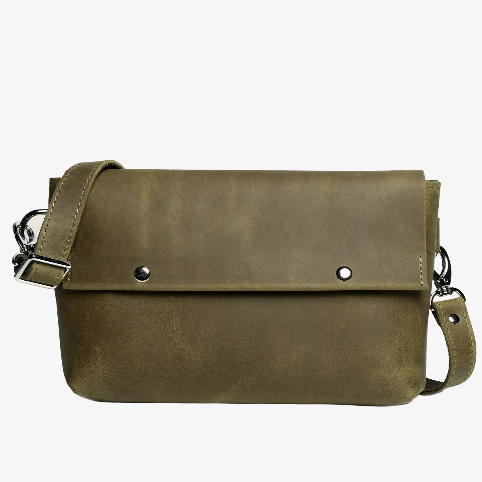 Crossbody L – чоловіча сумка з матової шкіри 3 в 1, фото 41 — Skin&Skin