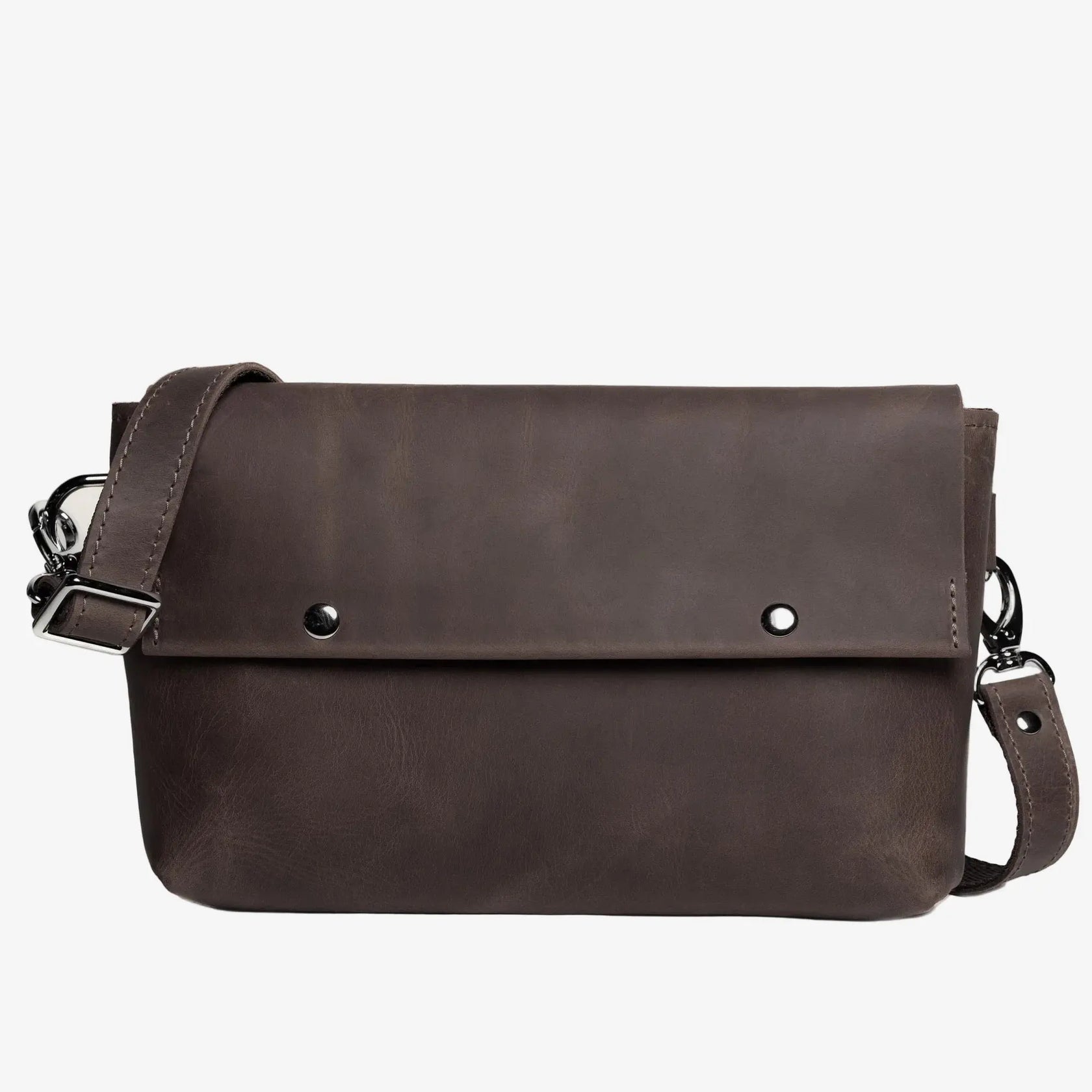 Crossbody L – чоловіча сумка з матової шкіри 3 в 1, фото 33 — Skin&Skin