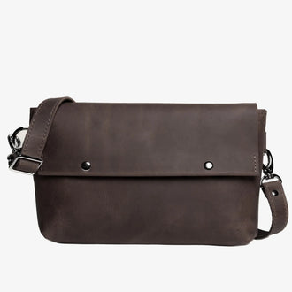 Crossbody L – чоловіча сумка з матової шкіри 3 в 1, фото 33 — Skin&Skin