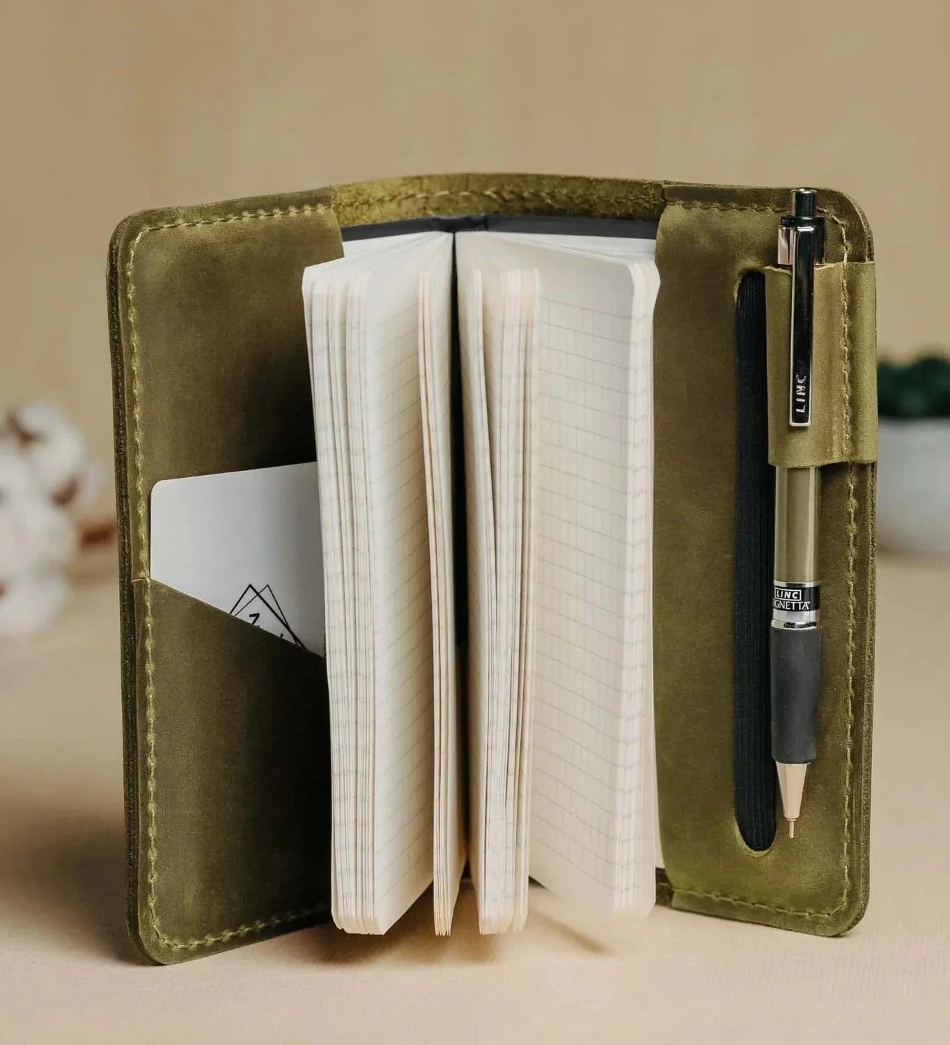 Обкладинка для блокнота зі шкіри Crazy Horse B5, B6