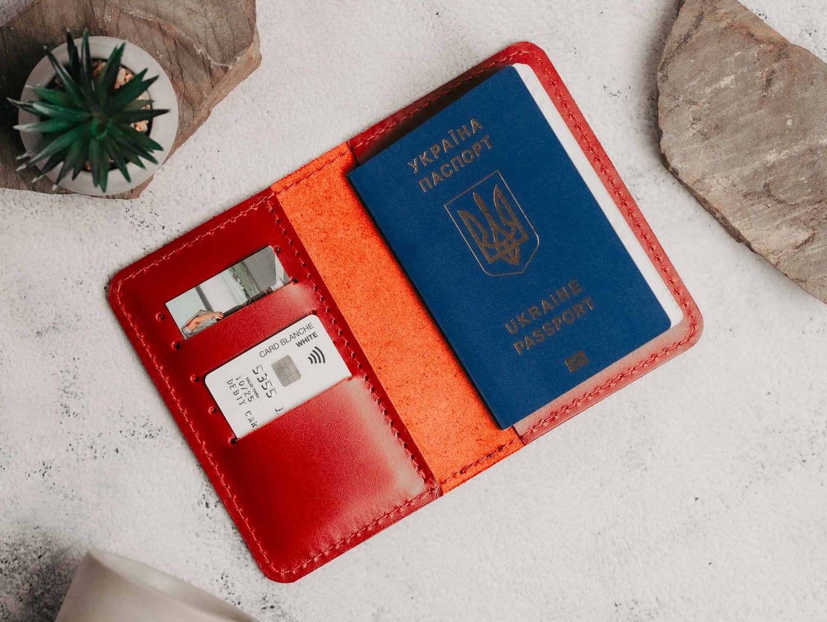 Обгортка для паспорта й водійських прав з натуральної шкіри, фото 22 — Skin&Skin