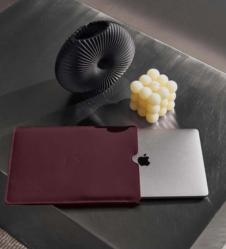 Тонкий шкіряний чохол для MacBook та iPad із повстяною підкладкою | FlatCase, фото 33 — Skin&Skin