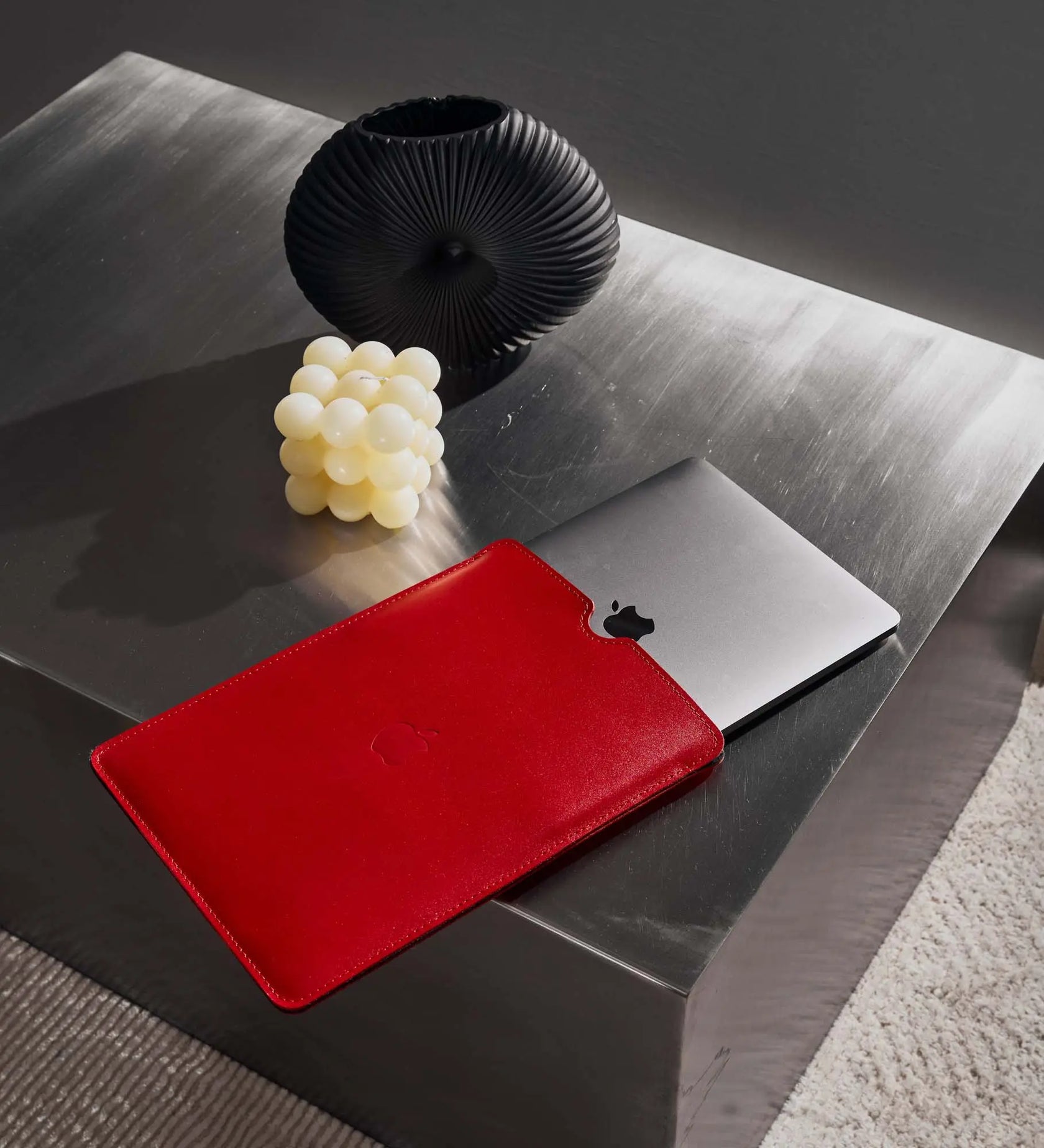 Тонкий шкіряний чохол для MacBook та iPad із повстяною підкладкою | FlatCase, фото 28 — Skin&Skin
