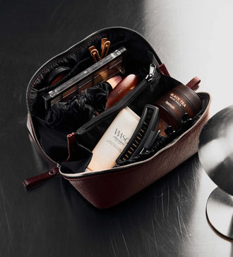 Жіноча косметичка BeautyBox із зернистої шкіри, фото 9 — Skin&Skin