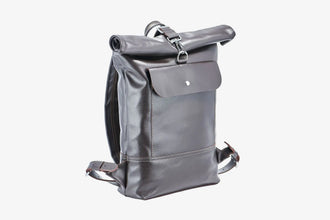 Мінімалістичний шкіряний рюкзак RollTop, фото 16 — Skin&Skin