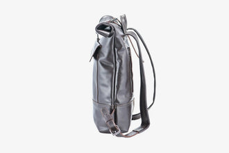 Мінімалістичний шкіряний рюкзак RollTop, фото 17 — Skin&Skin