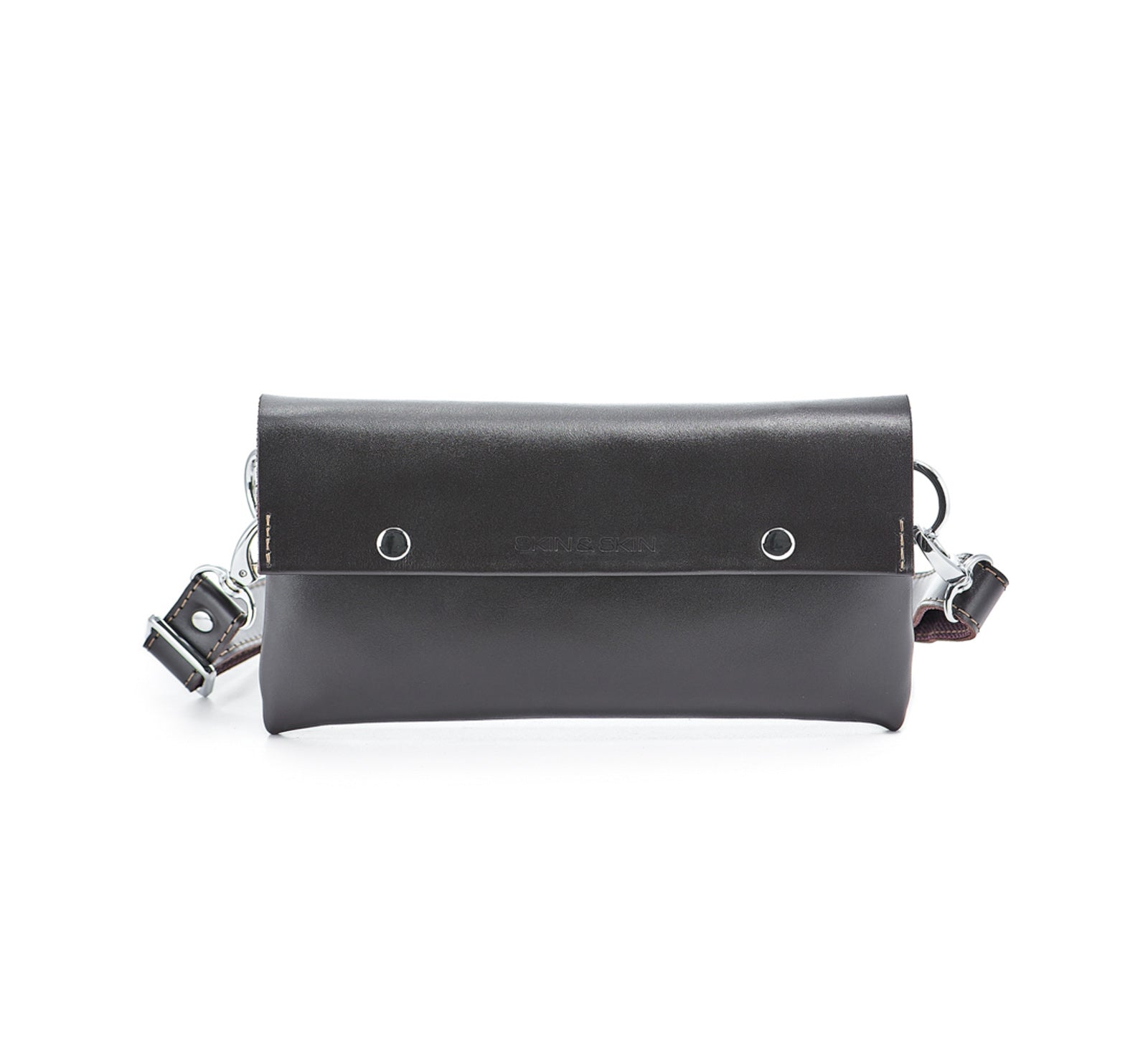 Поясна чоловіча сумка Crossbody M із натуральної шкіри, фото 20 — Skin&Skin