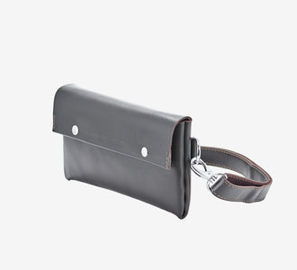 Поясна чоловіча сумка Crossbody M із натуральної шкіри, фото 21 — Skin&Skin