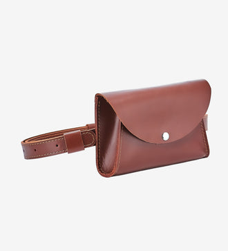 Жіноча поясна сумка з гладкої шкіри зі знімним ремінцем | Mini Bag, фото 34 — Skin&Skin