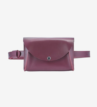 Жіноча поясна сумка з гладкої шкіри зі знімним ремінцем | Mini Bag, фото 22 — Skin&Skin