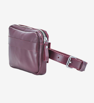 Шкіряна жіноча сумка на пояс зі знімним ремінцем | Go Bag, фото 10 — Skin&Skin