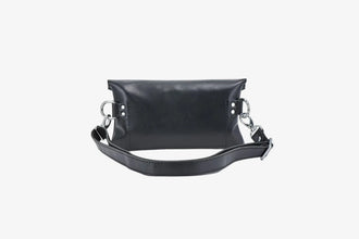 Шкіряна жіноча сумка-трансформер на пояс і через плече | Crossbody-конверт, фото 5 — Skin&Skin