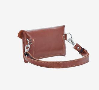 Поясна чоловіча сумка Crossbody M із натуральної шкіри, фото 30 — Skin&Skin