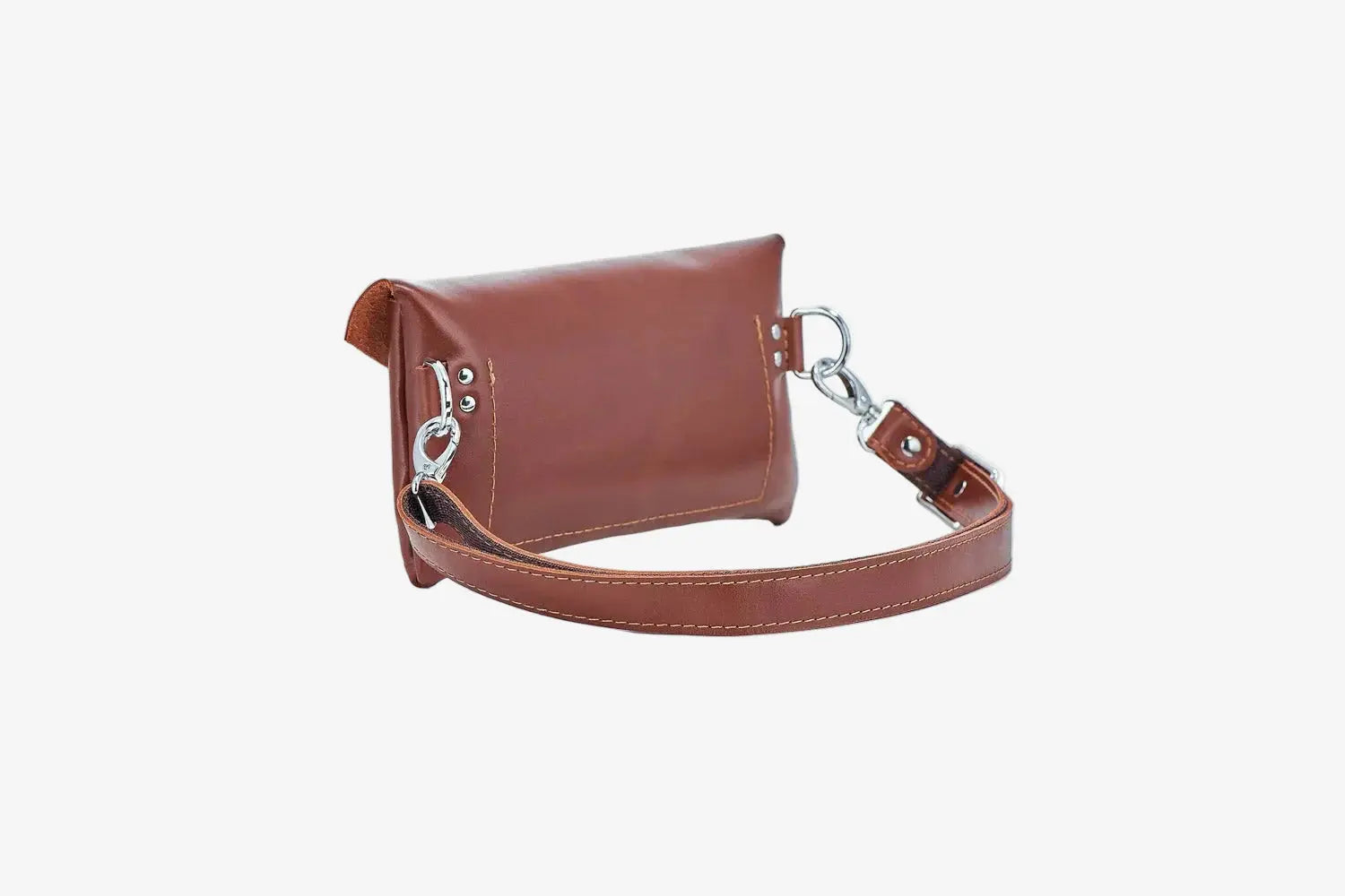 Шкіряна жіноча сумка-трансформер на пояс і через плече | Crossbody-конверт, фото 17 — Skin&Skin