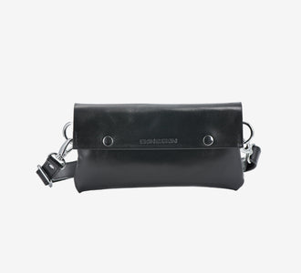 Поясна чоловіча сумка Crossbody M із натуральної шкіри, фото 9 — Skin&Skin